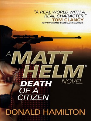 cover image of Death of a Citizen